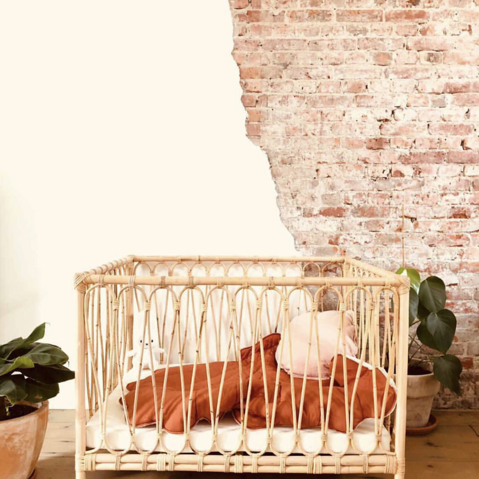 Studio Feliz parc bébé en rotin