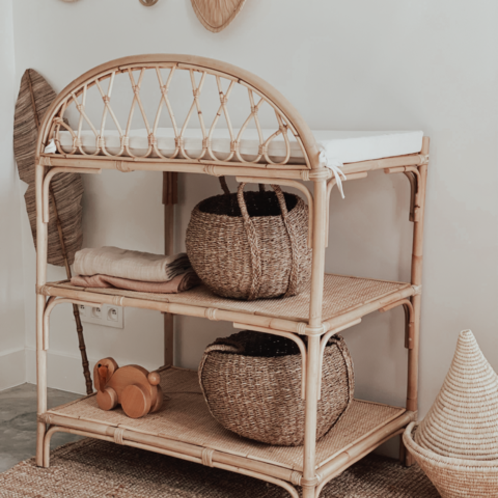 Studio Feliz Changing table rattan