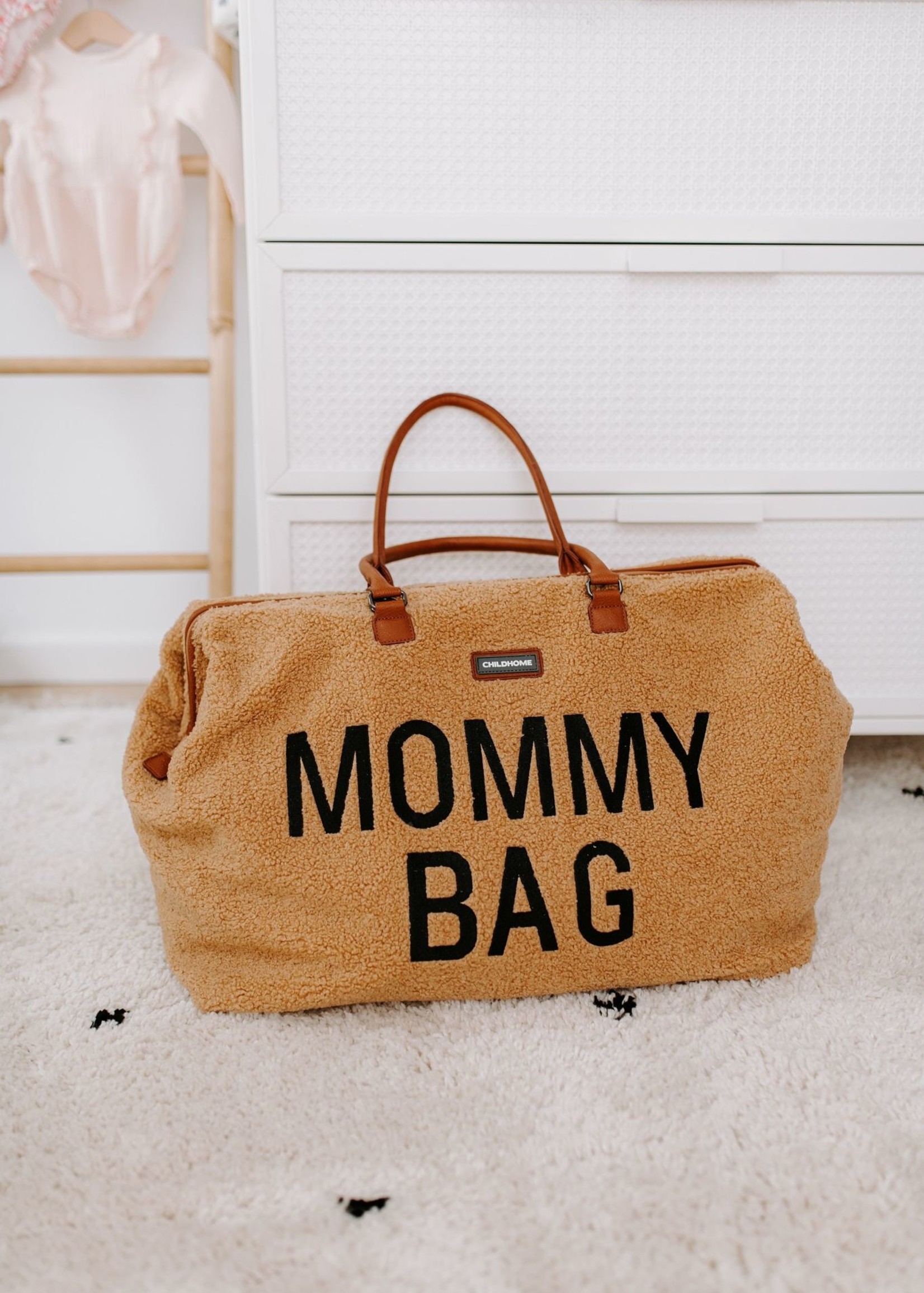 Childhome Mommy bag teddy bruin