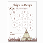 Carte de récompense Pee and Poo