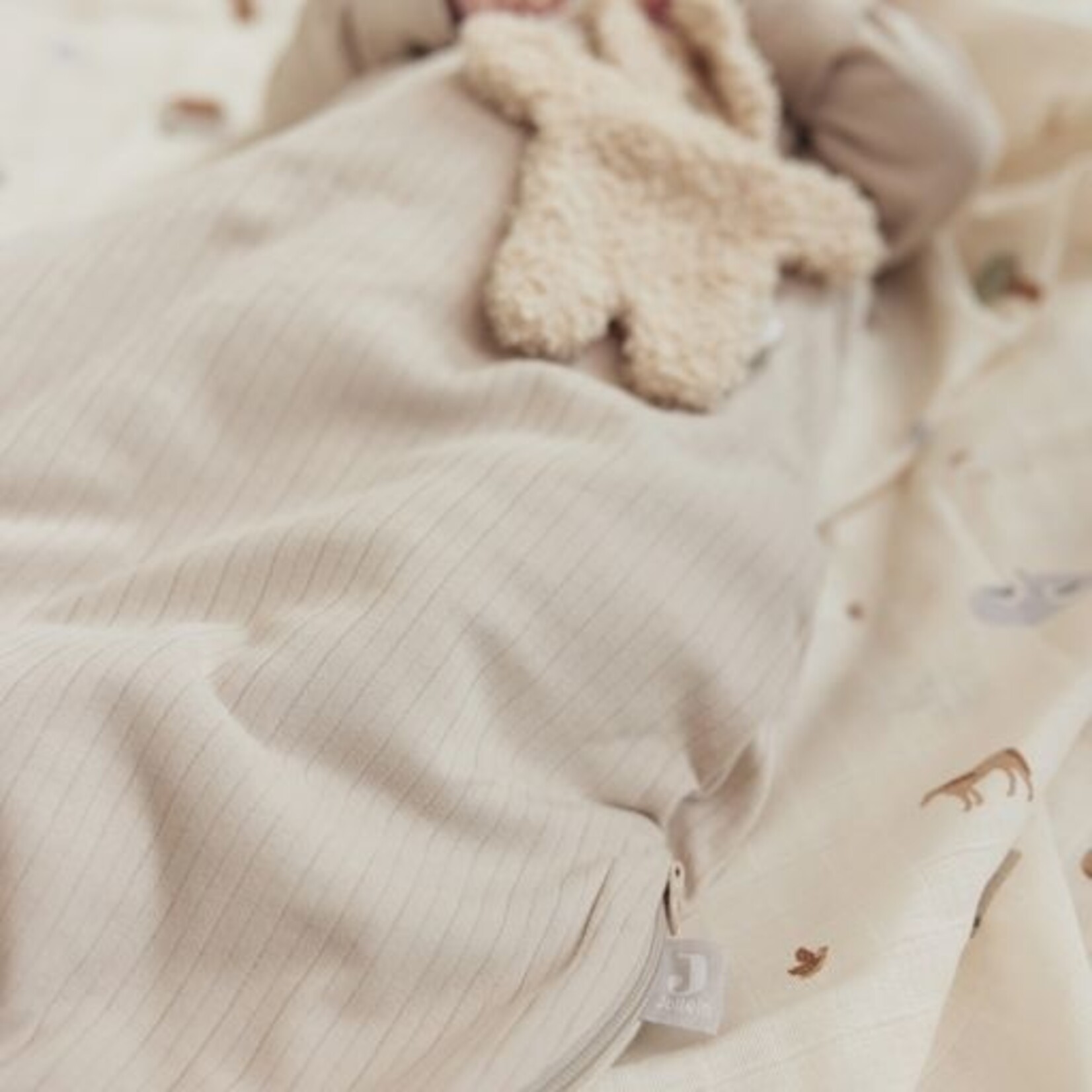 Jollein Slaapzak newborn 4 seasons pointelle nougat