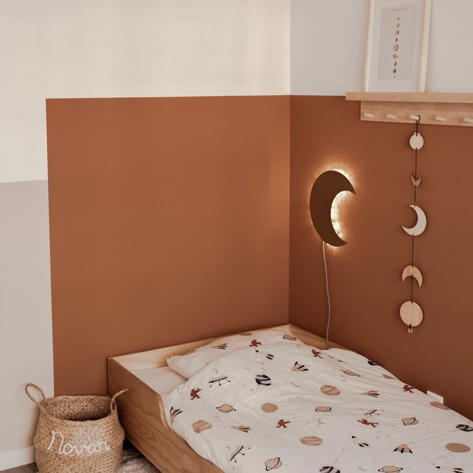 Kidsdepot Wandlamp moon star