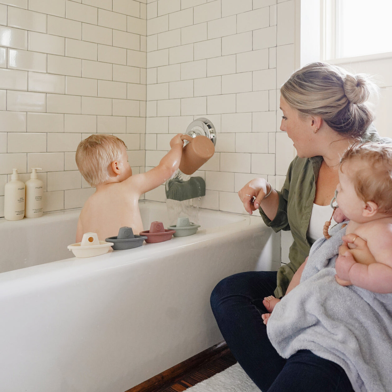 Mushie Bateaux de bain