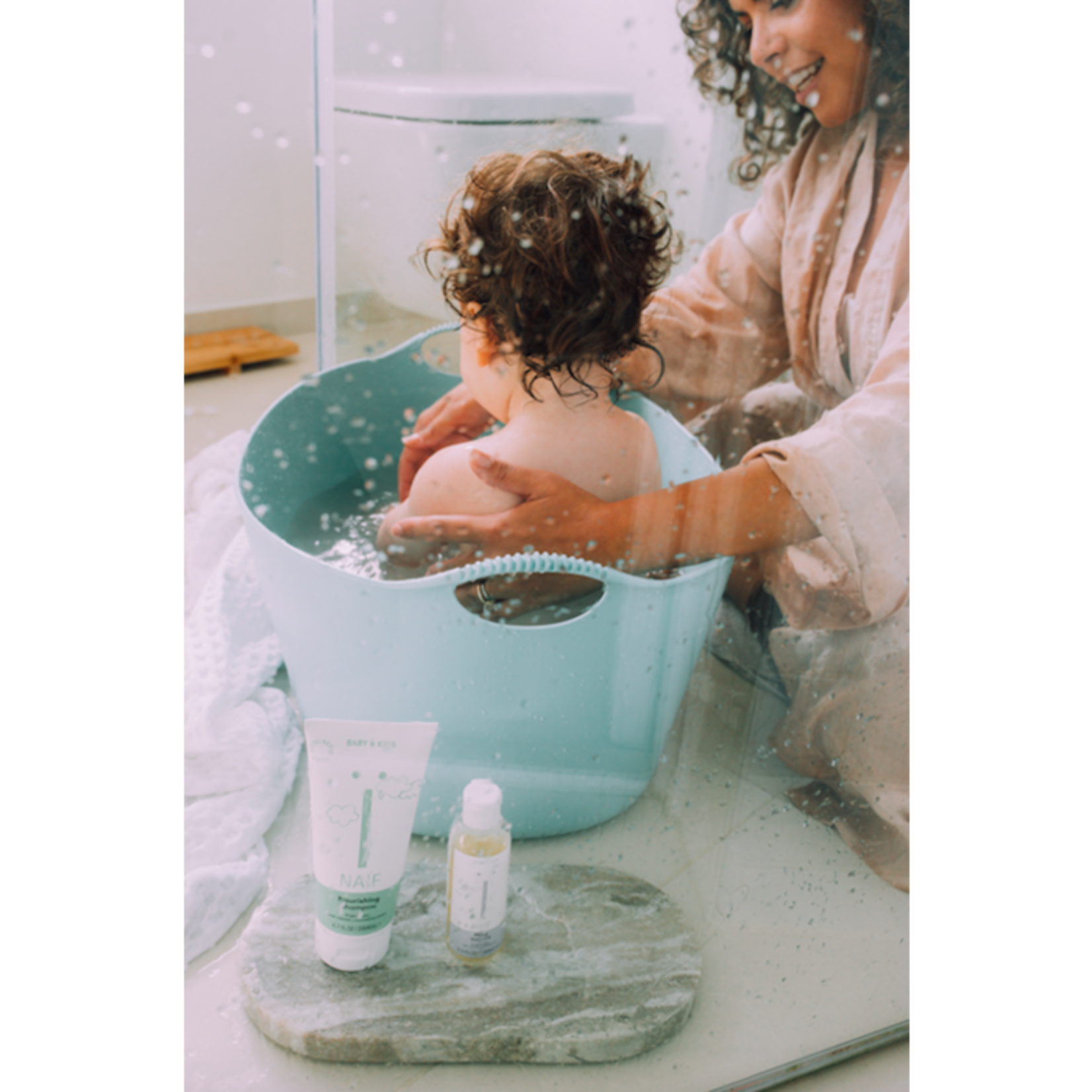 Naïf Huile de bain douce pour bébé