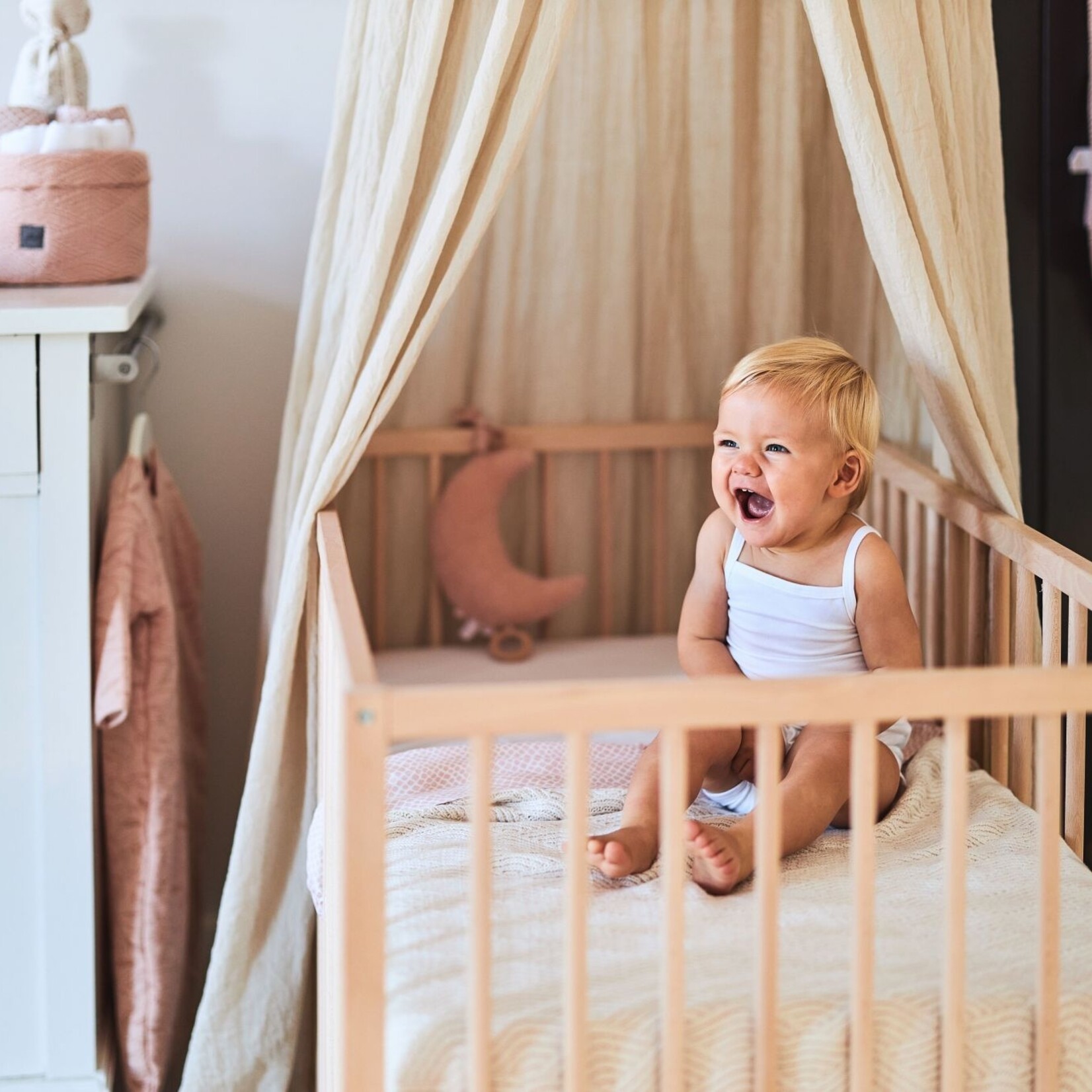 Jollein Moustiquaire nougat