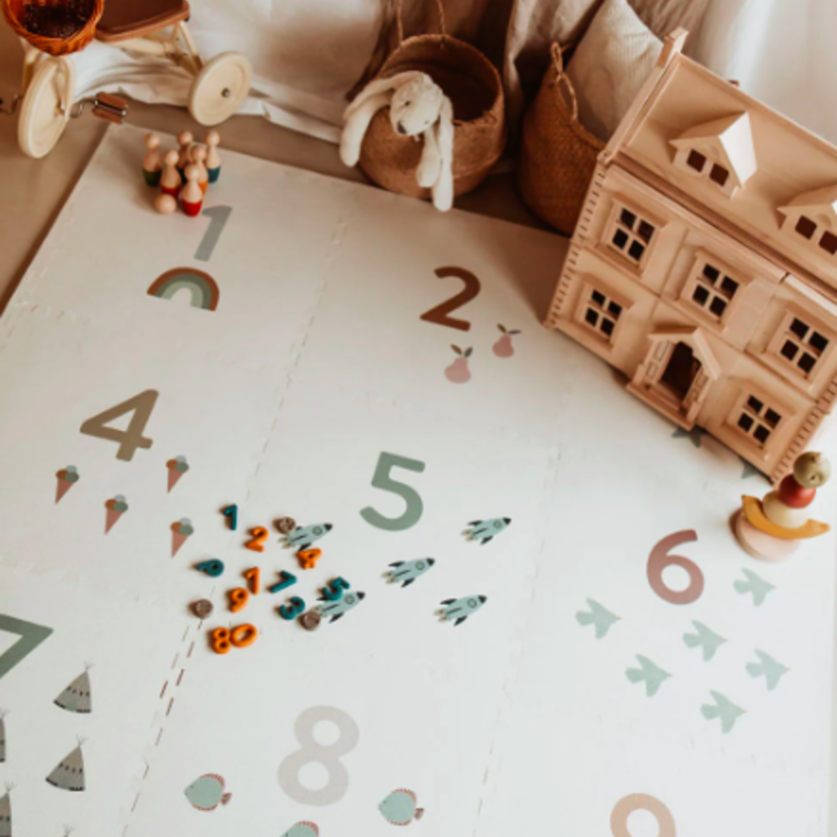 Play & Go Puzzlemat numbers/dots