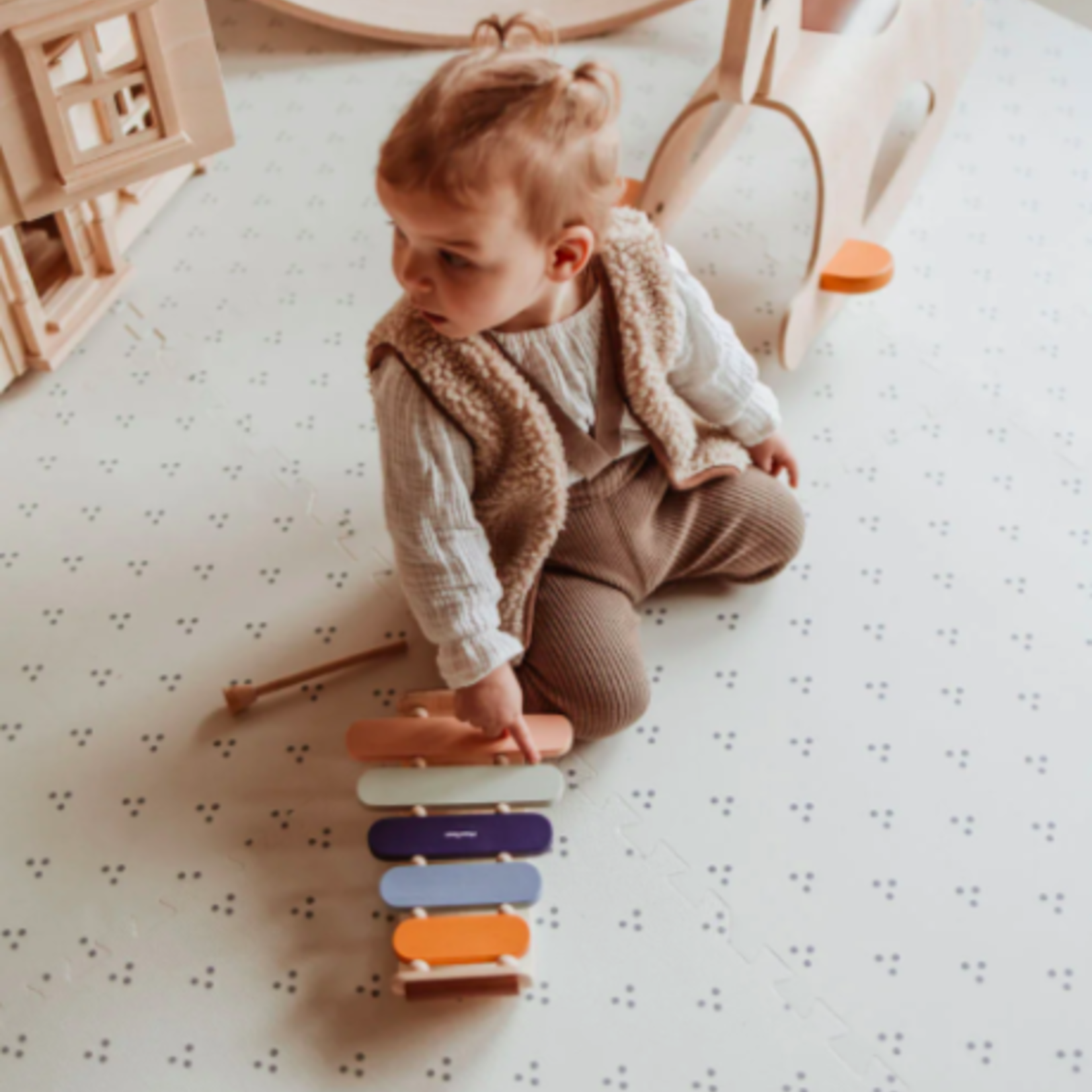 Play & Go Tapis puzzle chiffres/points