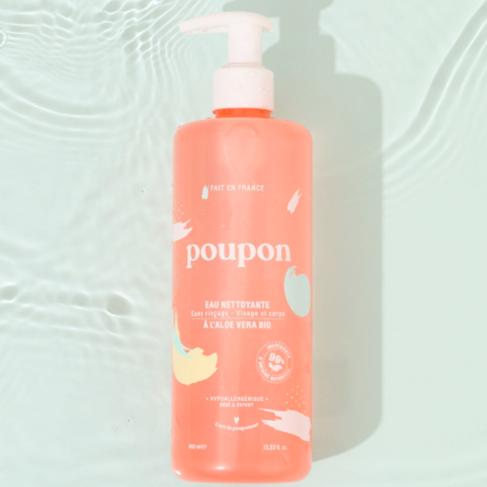 Poupon Face and body cleansing water