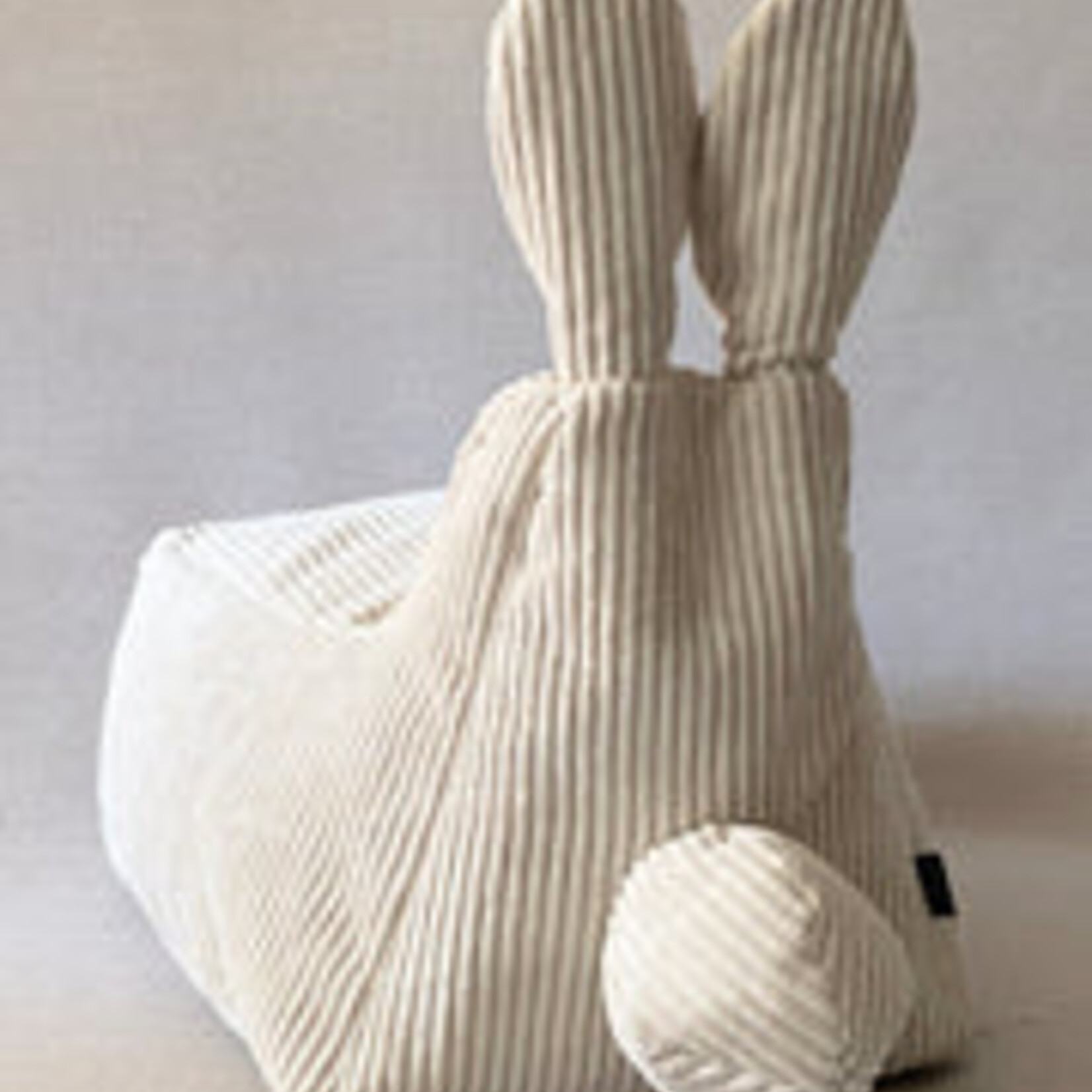 Beanbag bunny corduroy cream