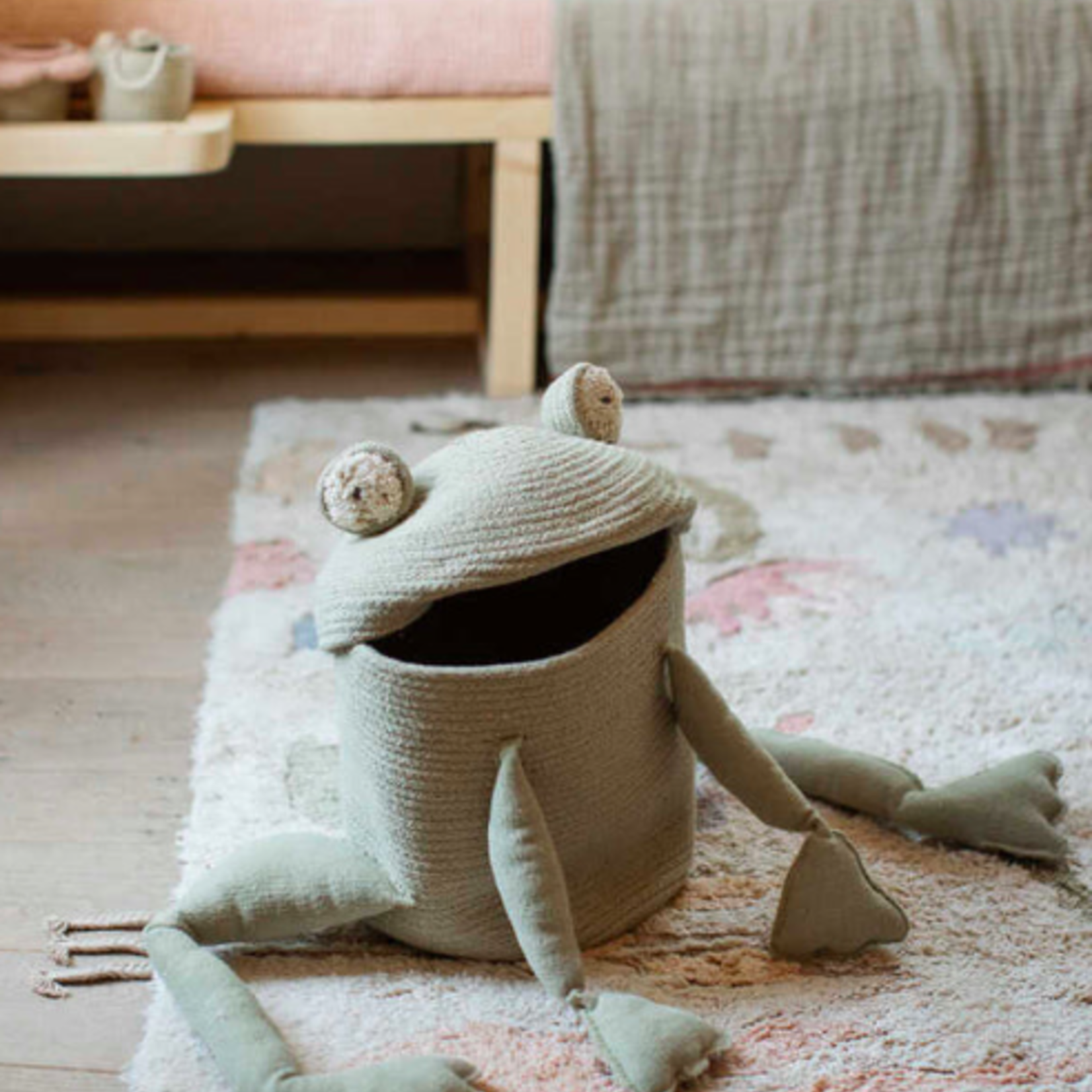 Lorena Canals Fred the frog storage basket