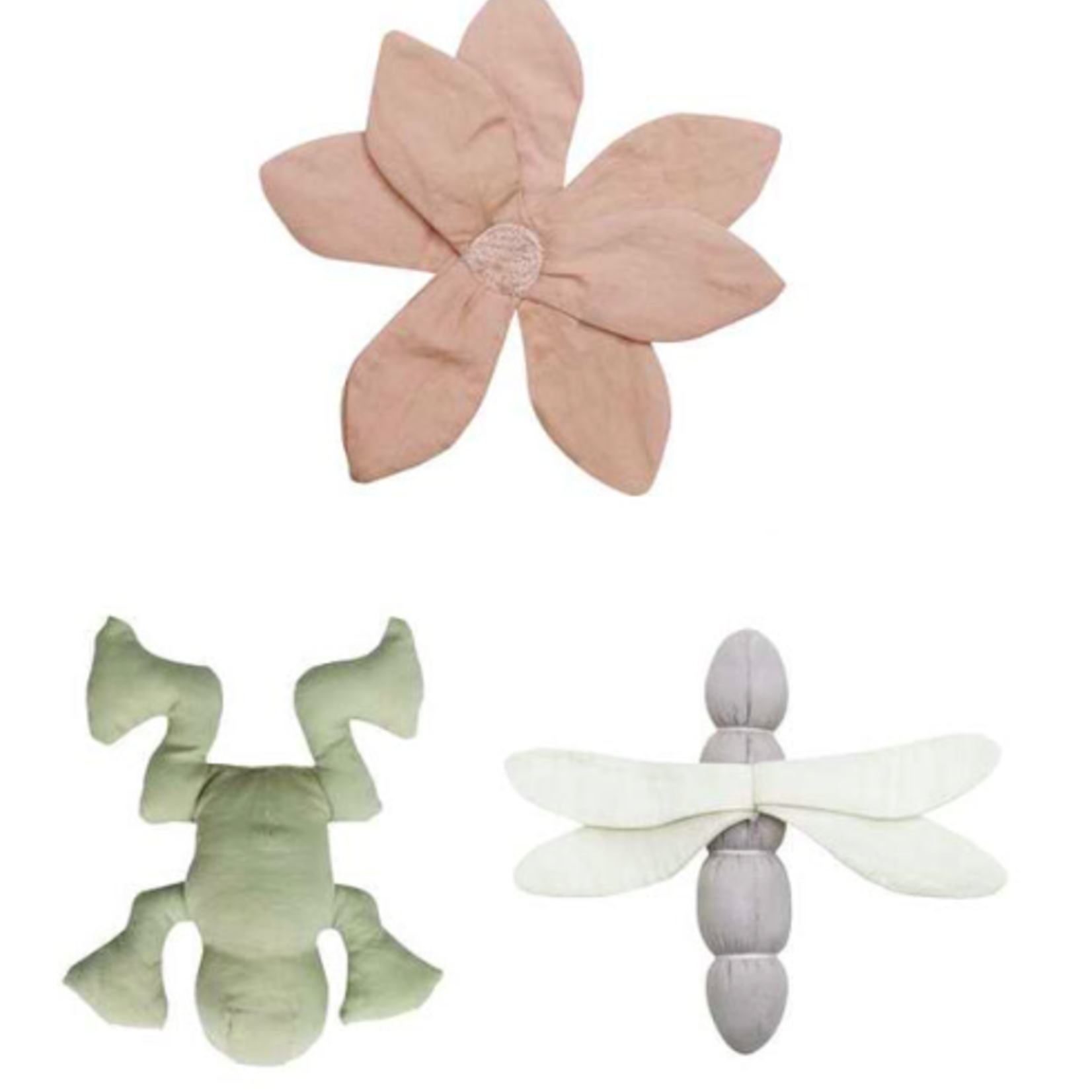 Lorena Canals Ensemble de jouets à froisser et à hochet pour bébé