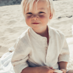 Two you label Chemisier de plage en lin Leo