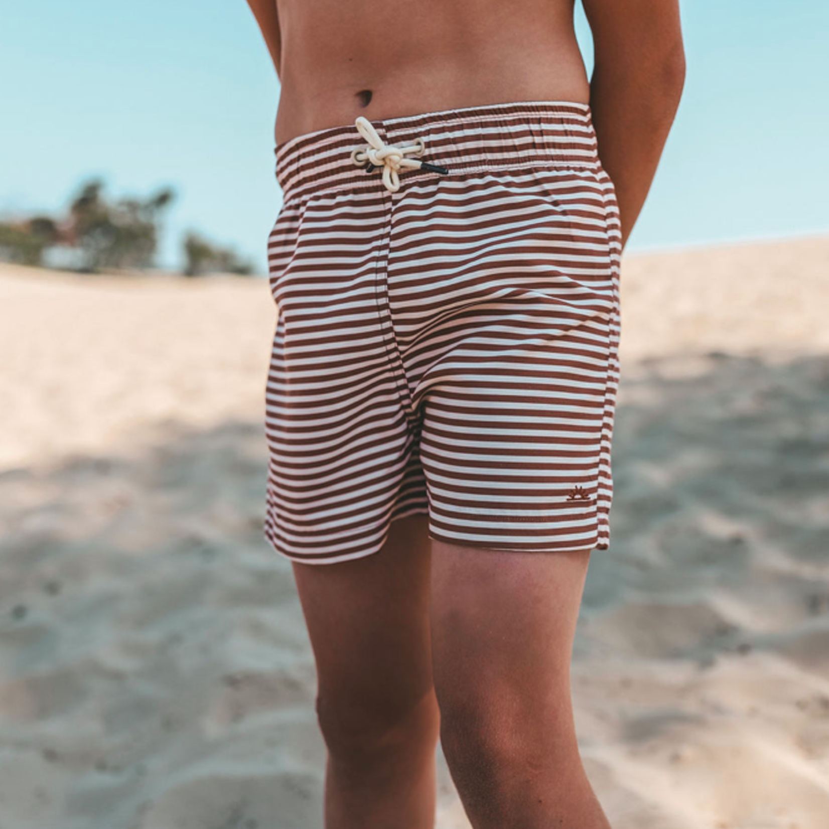 Swim shorts rib stripe | shawn