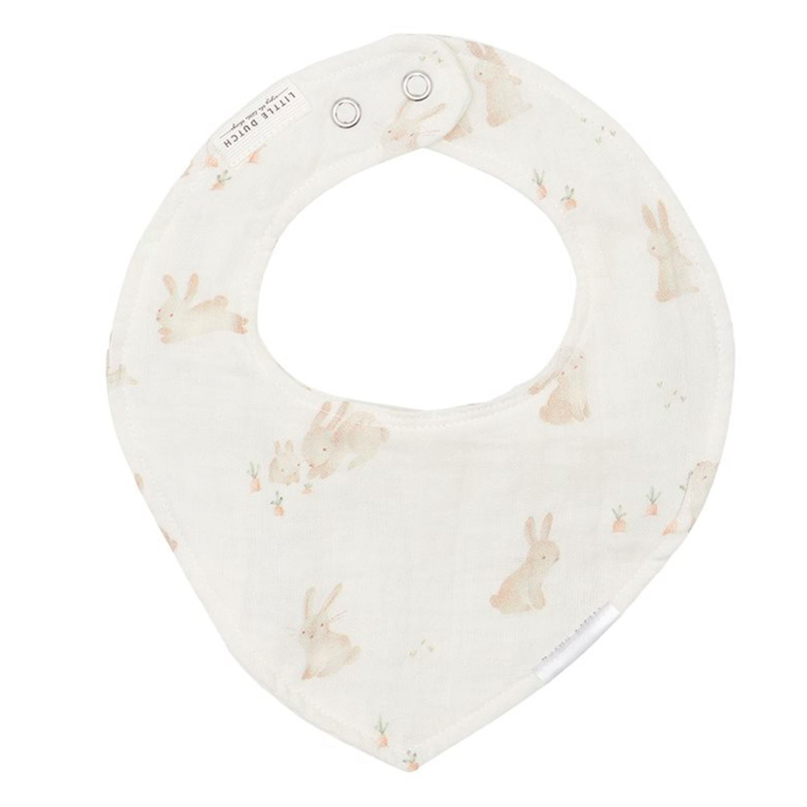 Little Dutch Bavoir bandana hydrophile | bébé lapin