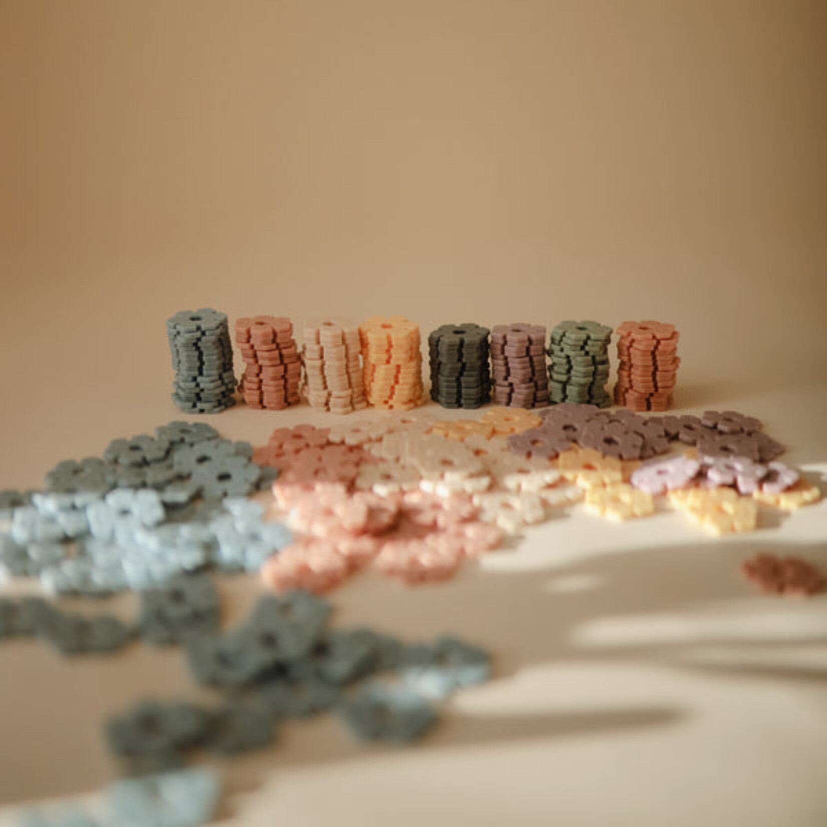 Mushie Jeu de construction set hex