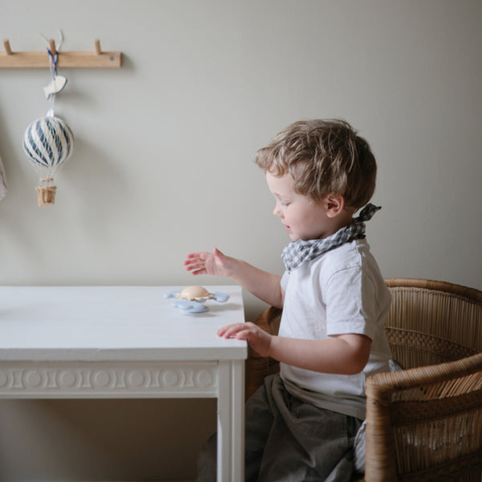 Mushie Suction spinner toy