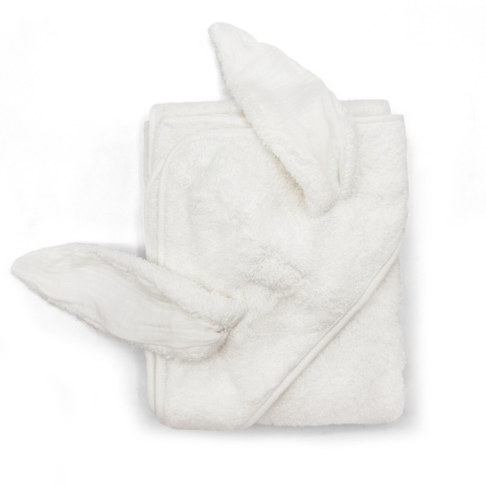 Babyshower Bath cape with bunny ears  | different colors