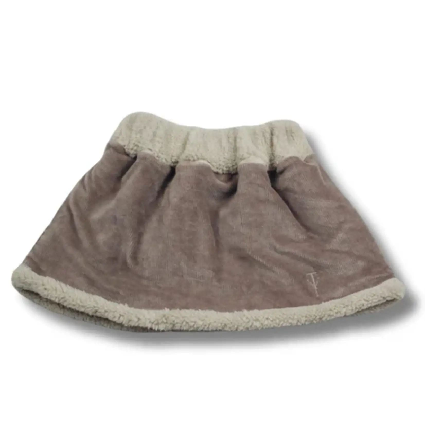Two you label Two in one teddy skirt