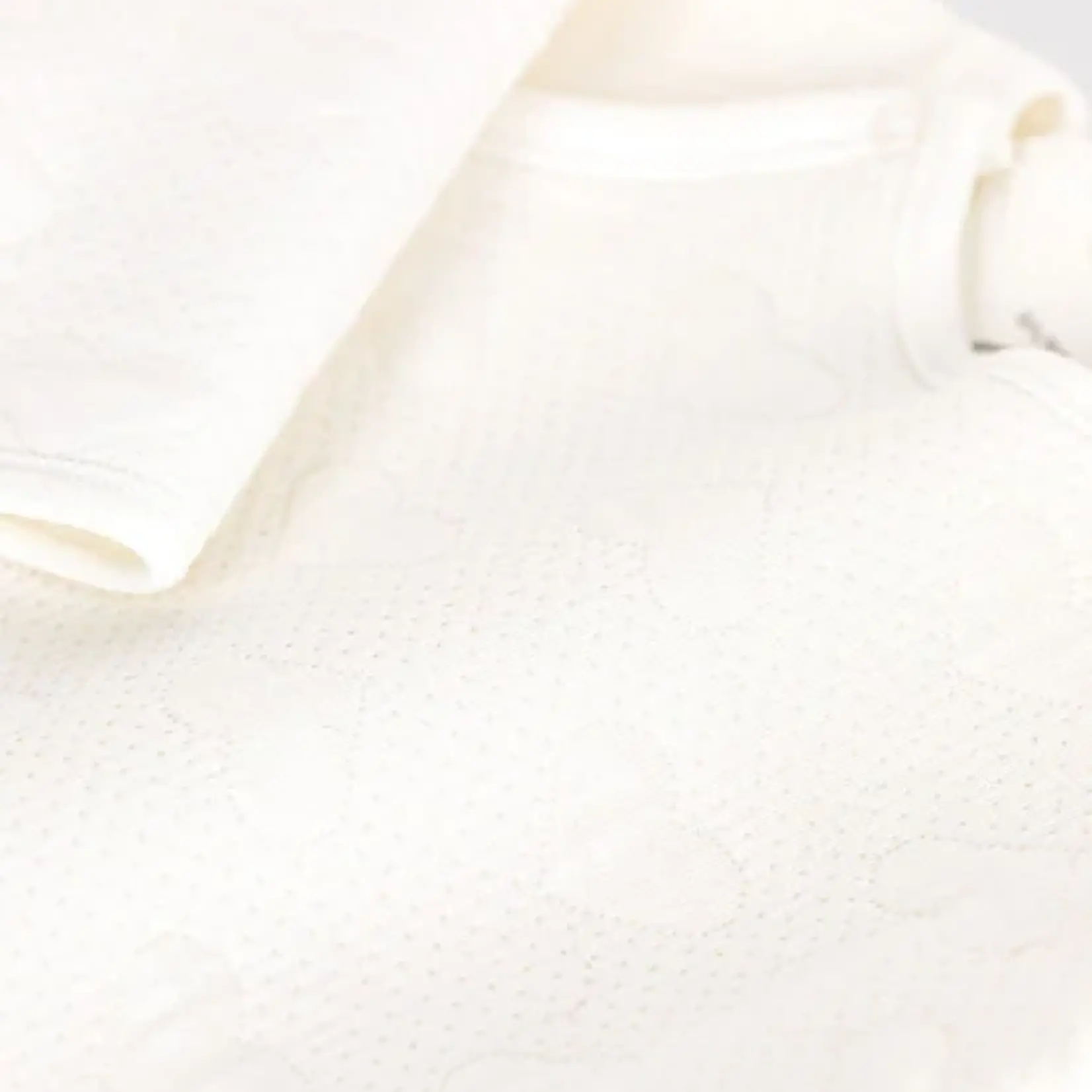 Petit Bateau Babypyjama tubic | hartjes wit