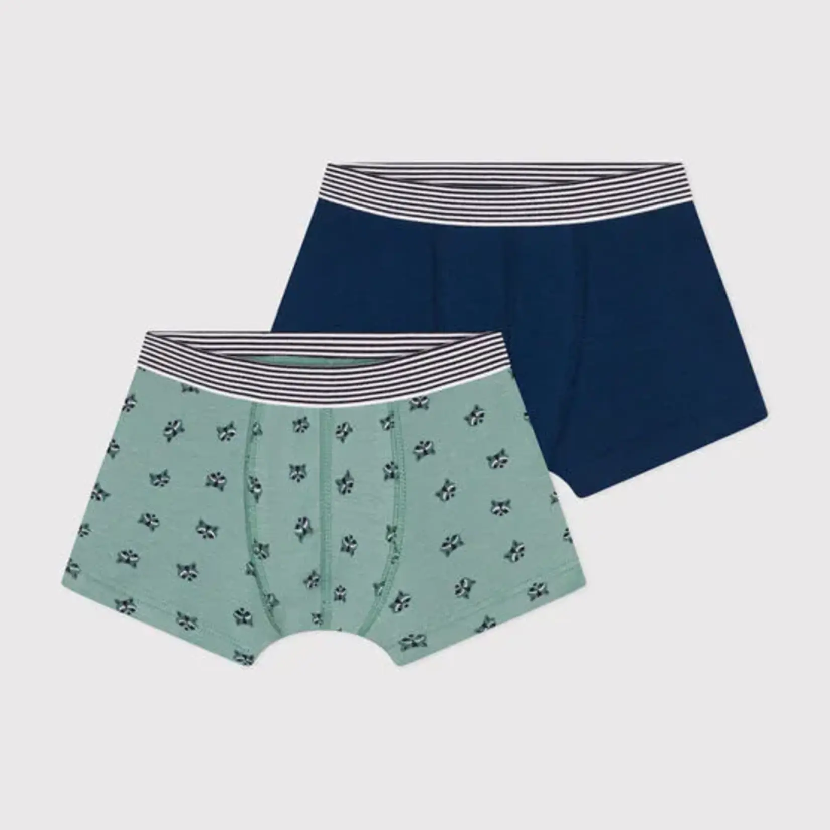 Petit Bateau Caleçon en coton 2P | raton laveur