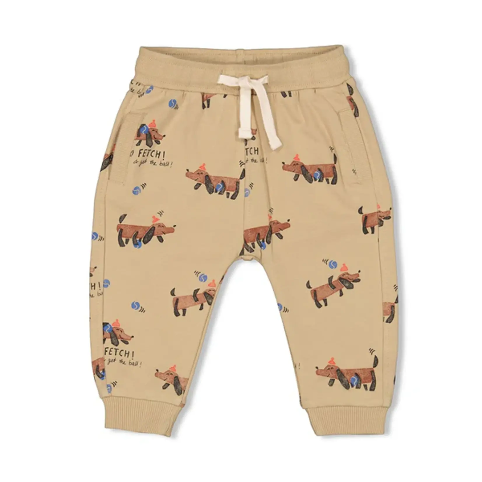 Feetje Broek go fetch teckel