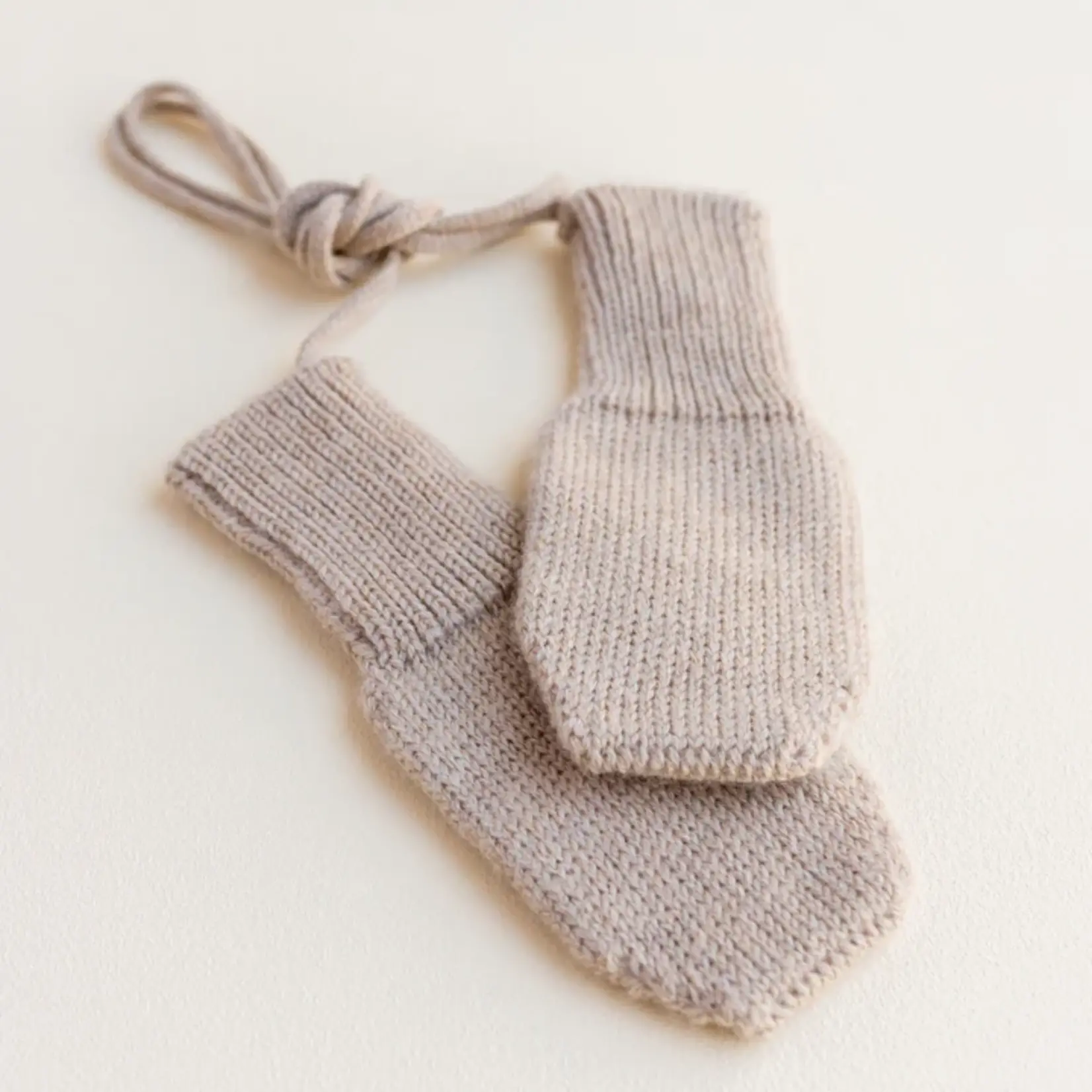 Hvid Mittens wanten fiza