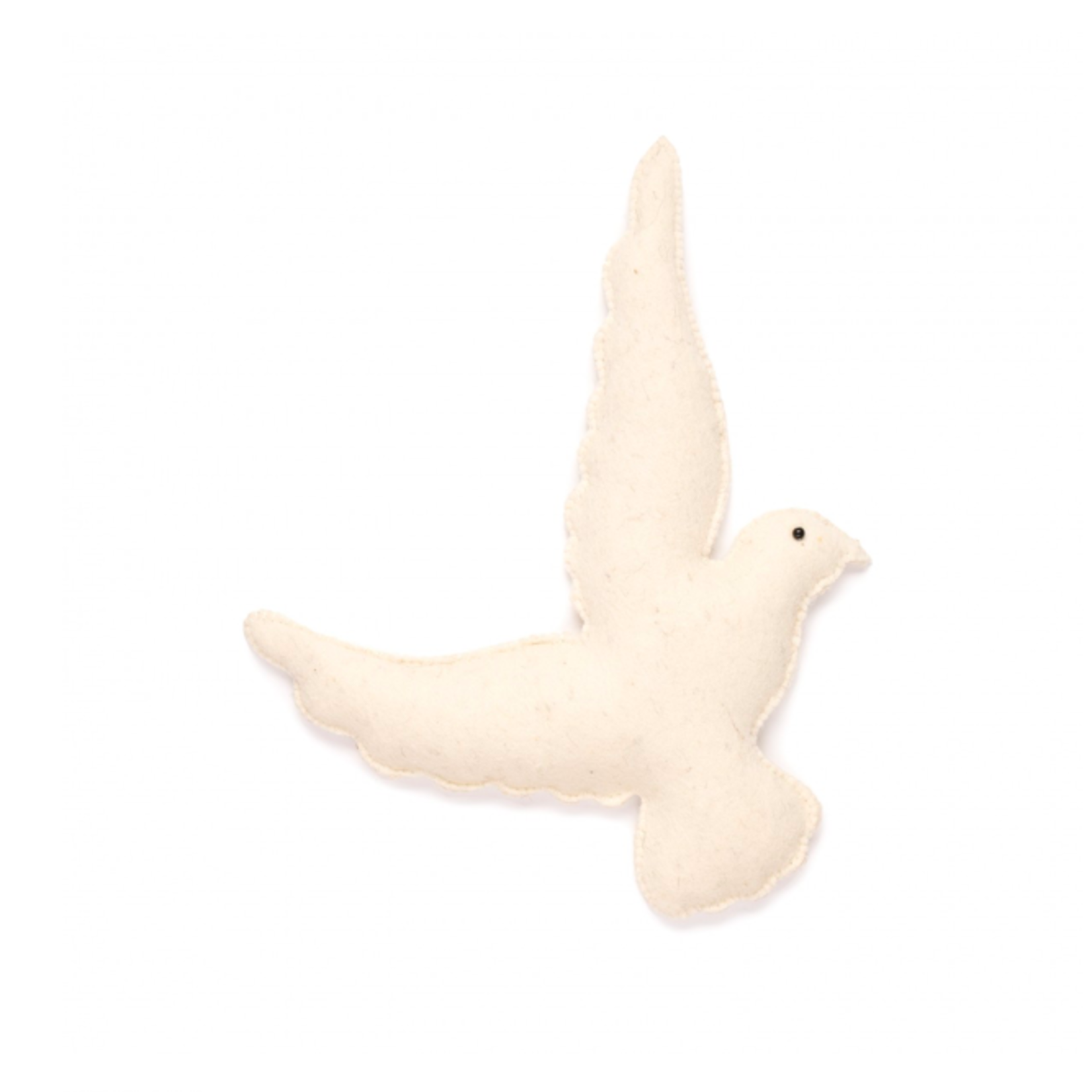 Kidsdepot Kick vilten vogel crème