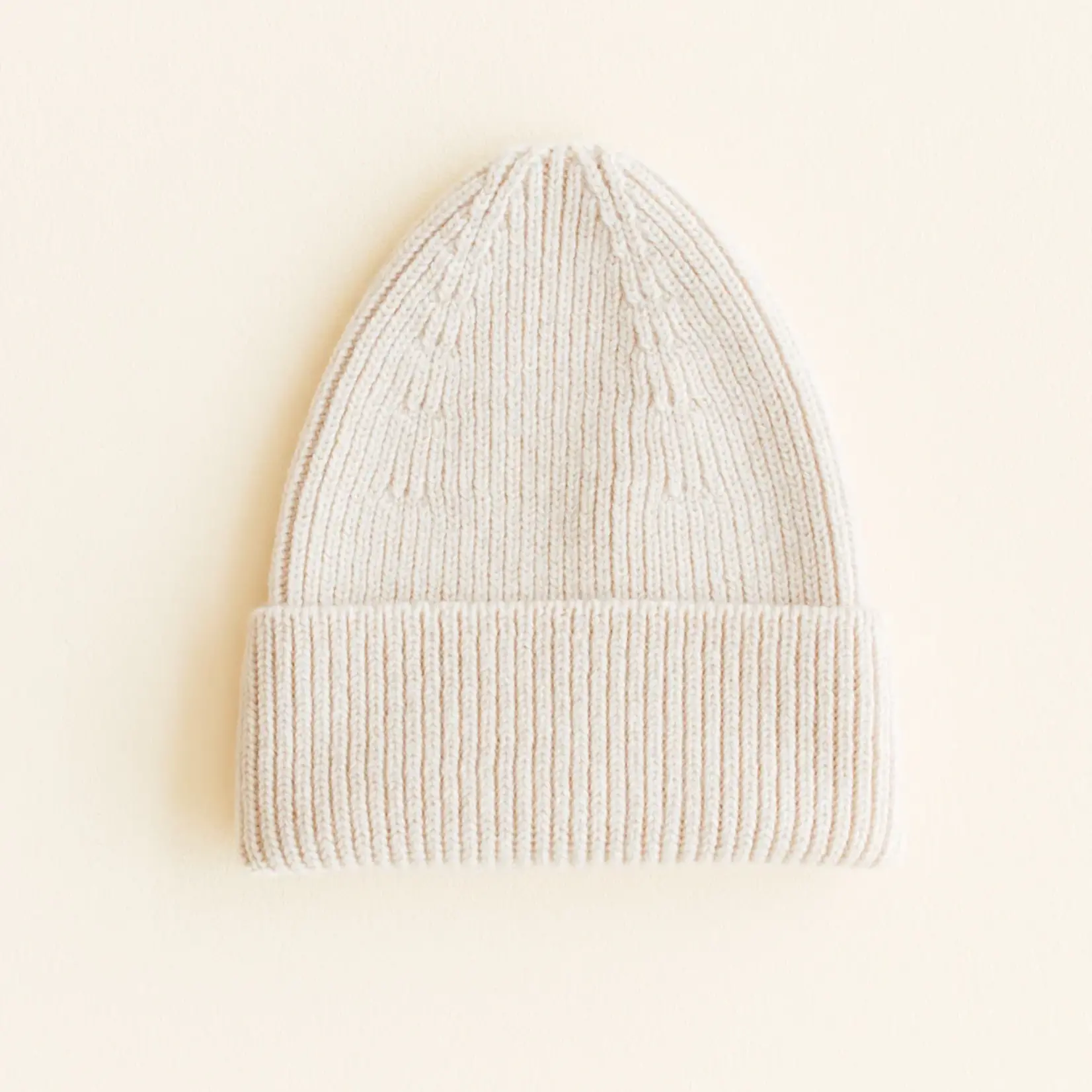 Hvid Beanie fonzie kids Hvid