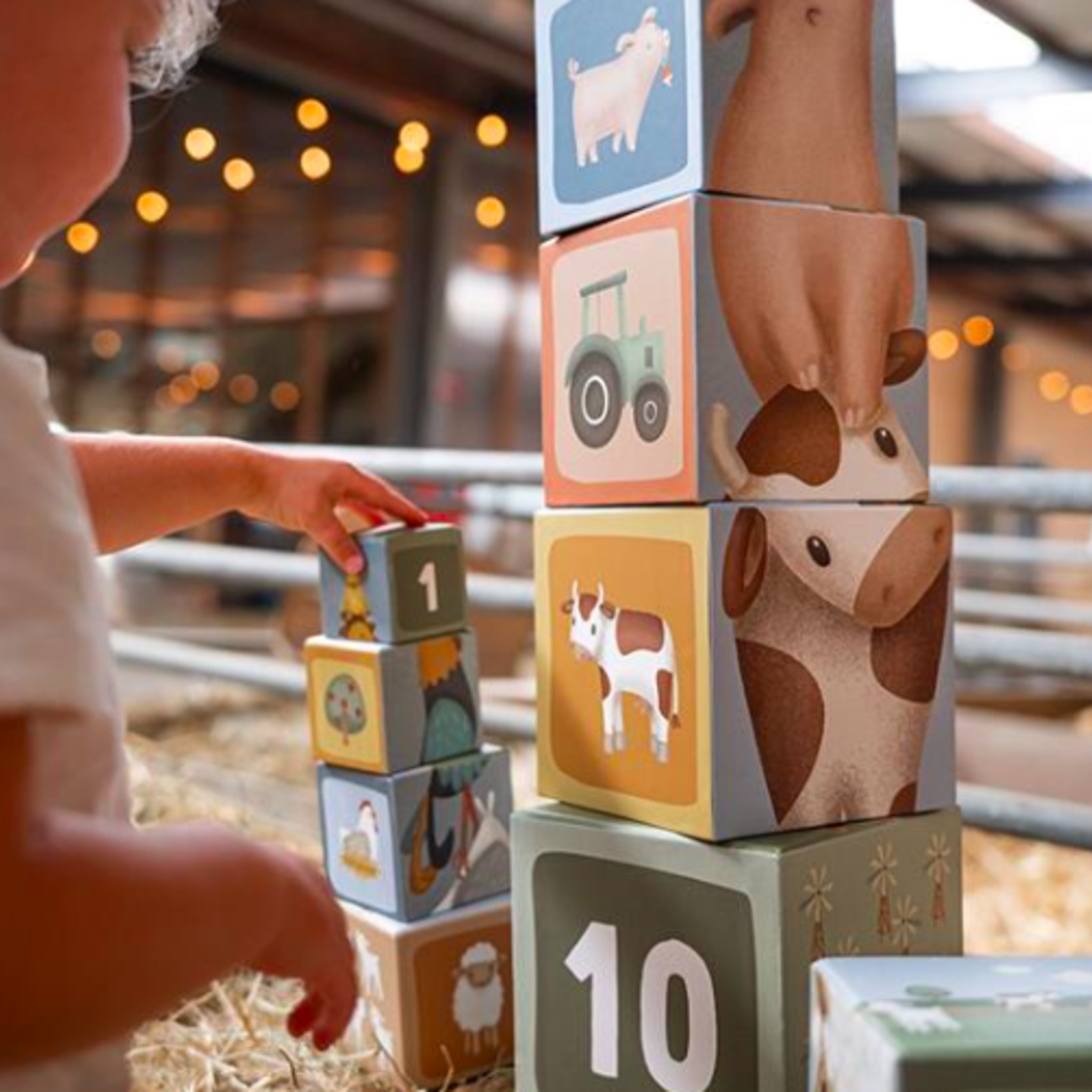 Little Dutch Stacking blocks of cardboard forest friends