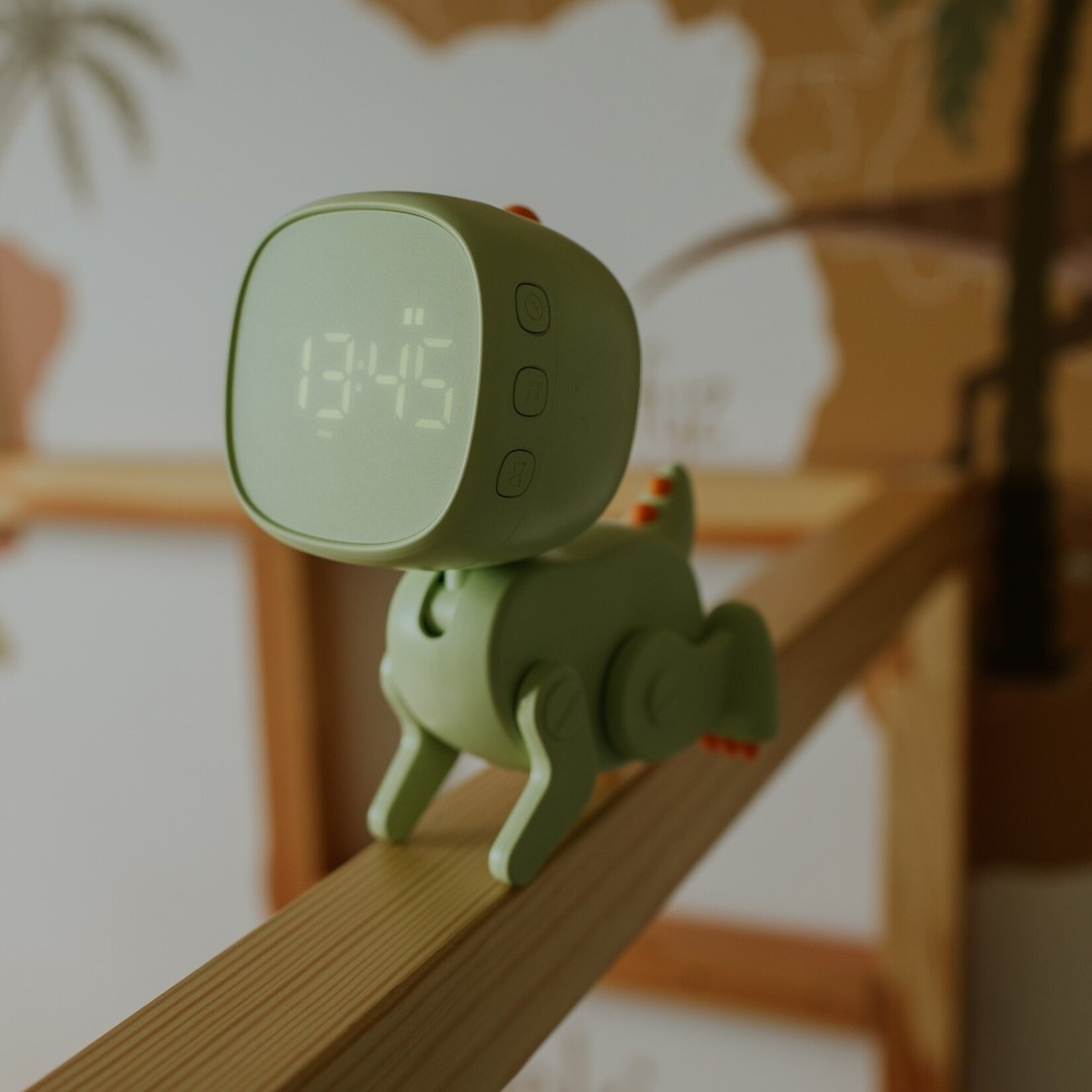 Mary's Alarm clock | robo dino green