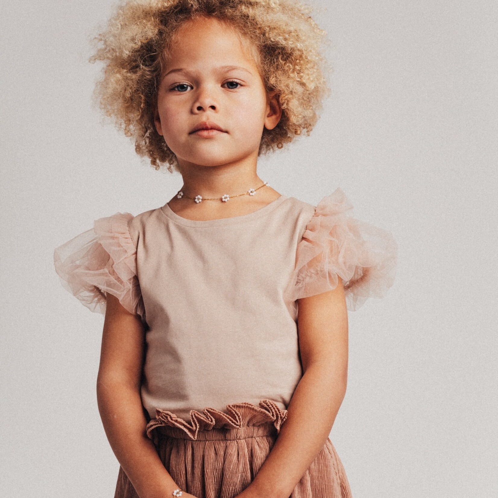 Baje Shirt Coco tule rose mauve