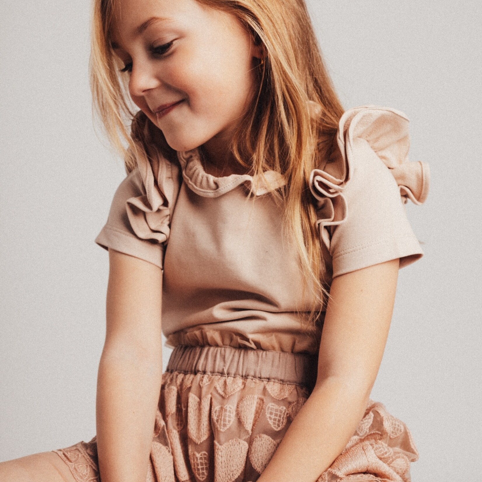 Baje Skirt Alvide tule rose mauve