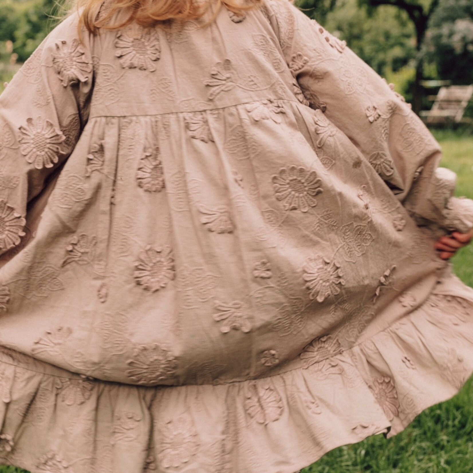 Baje Vela dress cotton rose mauve