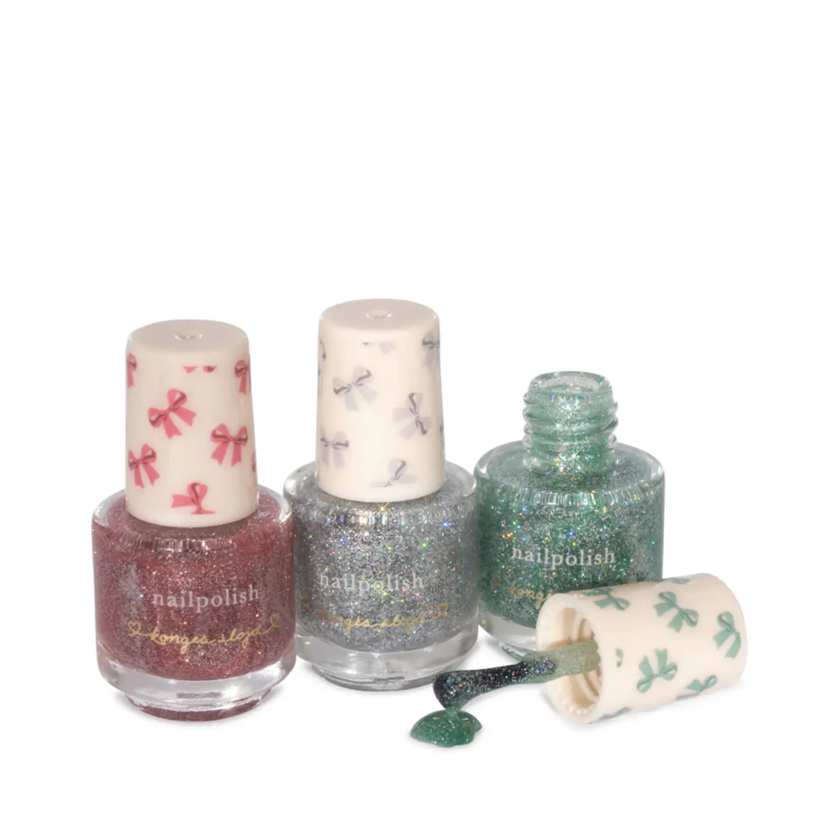 Konges Sløjd Twinkle glitter nagellak 3P