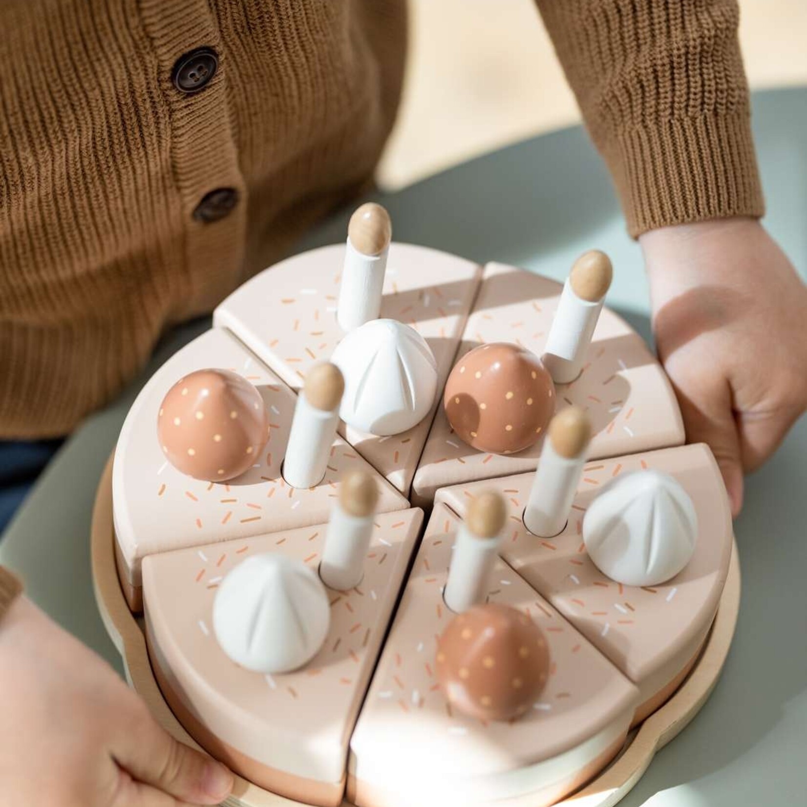 Flexa Gâteau d'anniversaire en bois