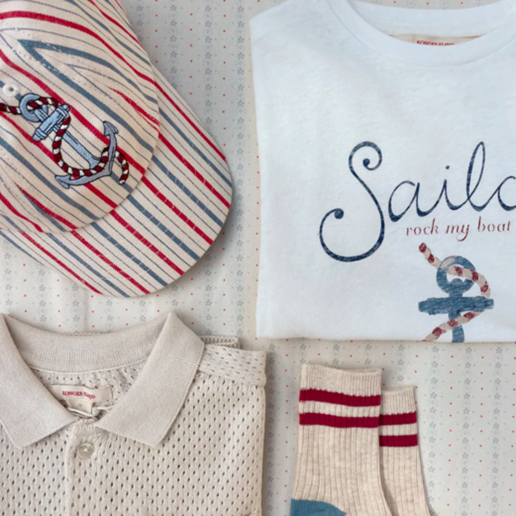 Konges Sløjd Marlon cap antique stripe