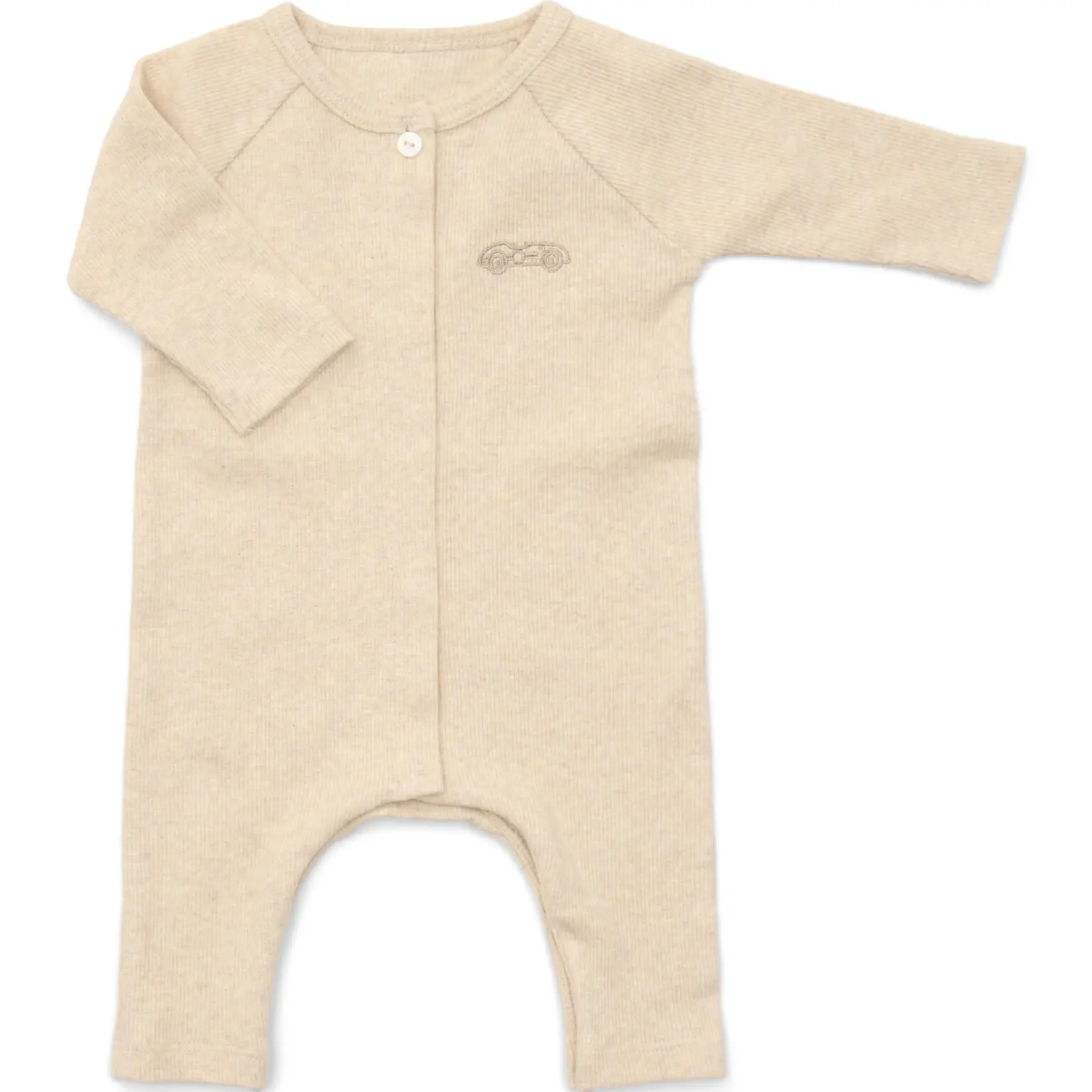 Poetree kids Babypakje Ollie rib sand auto