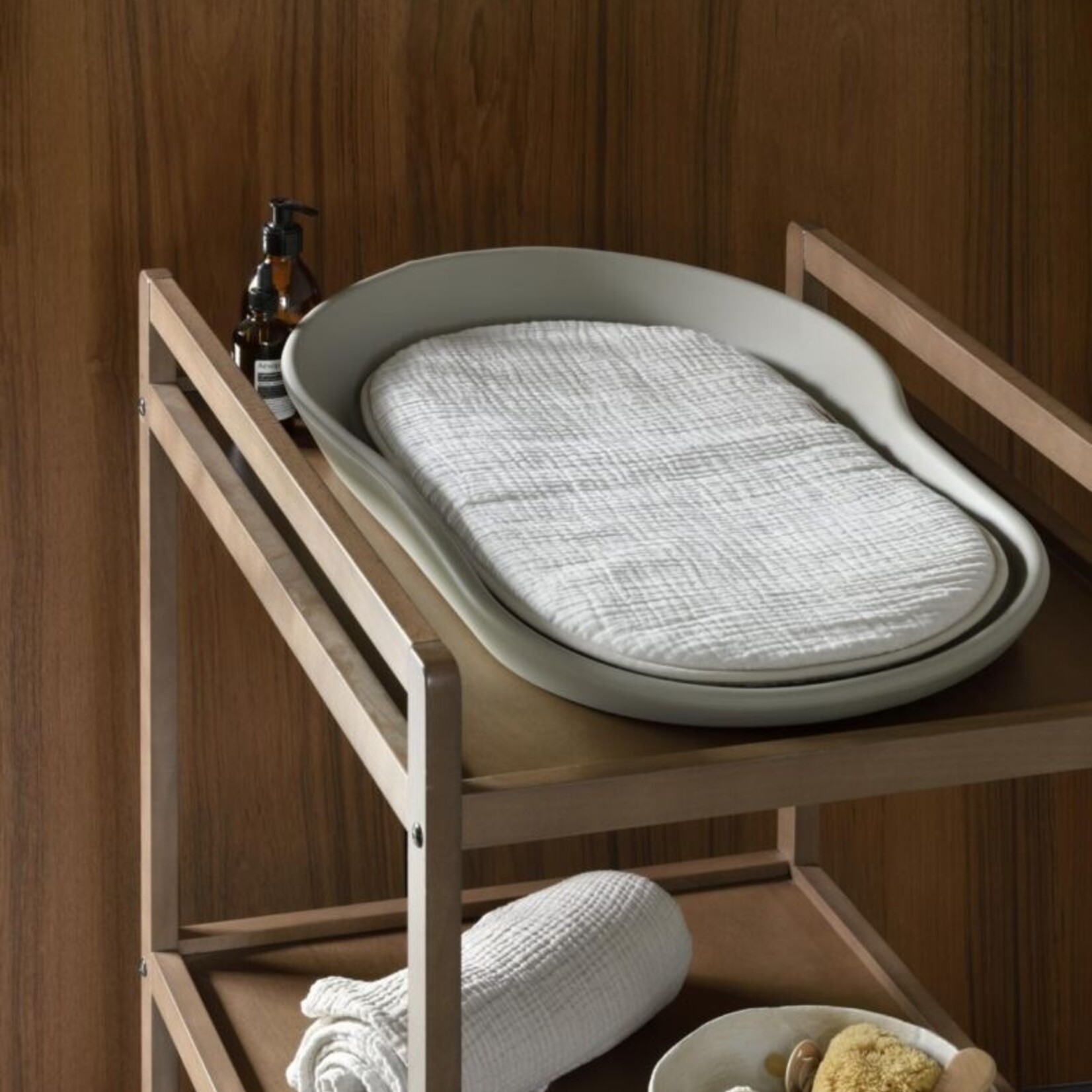 Quax Mamee insert cushion muslin clay