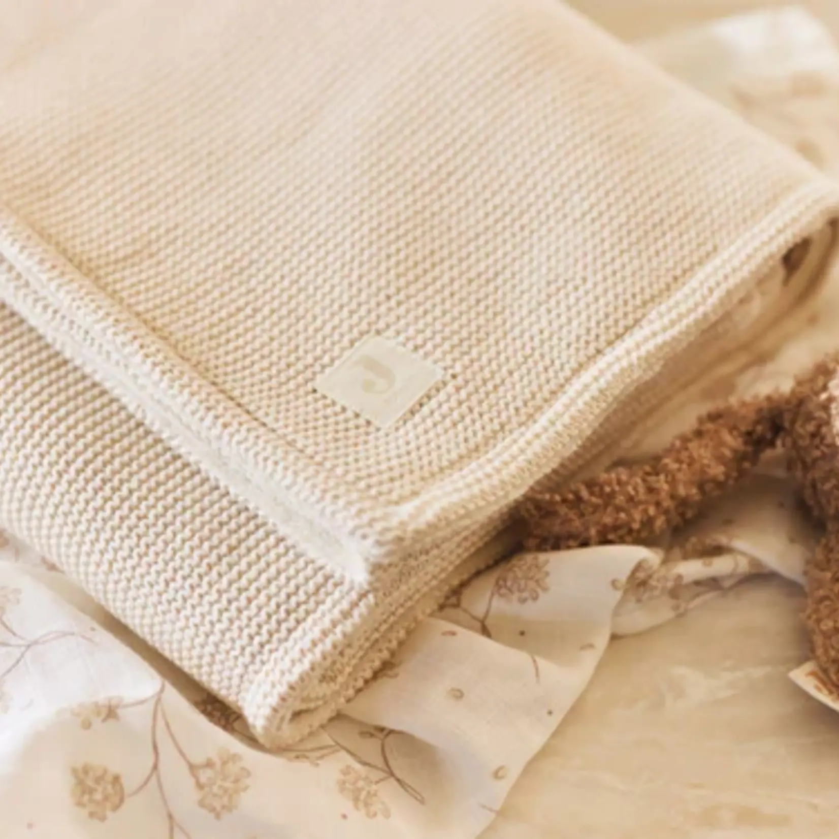 Jollein Couverture en tricot polaire basique