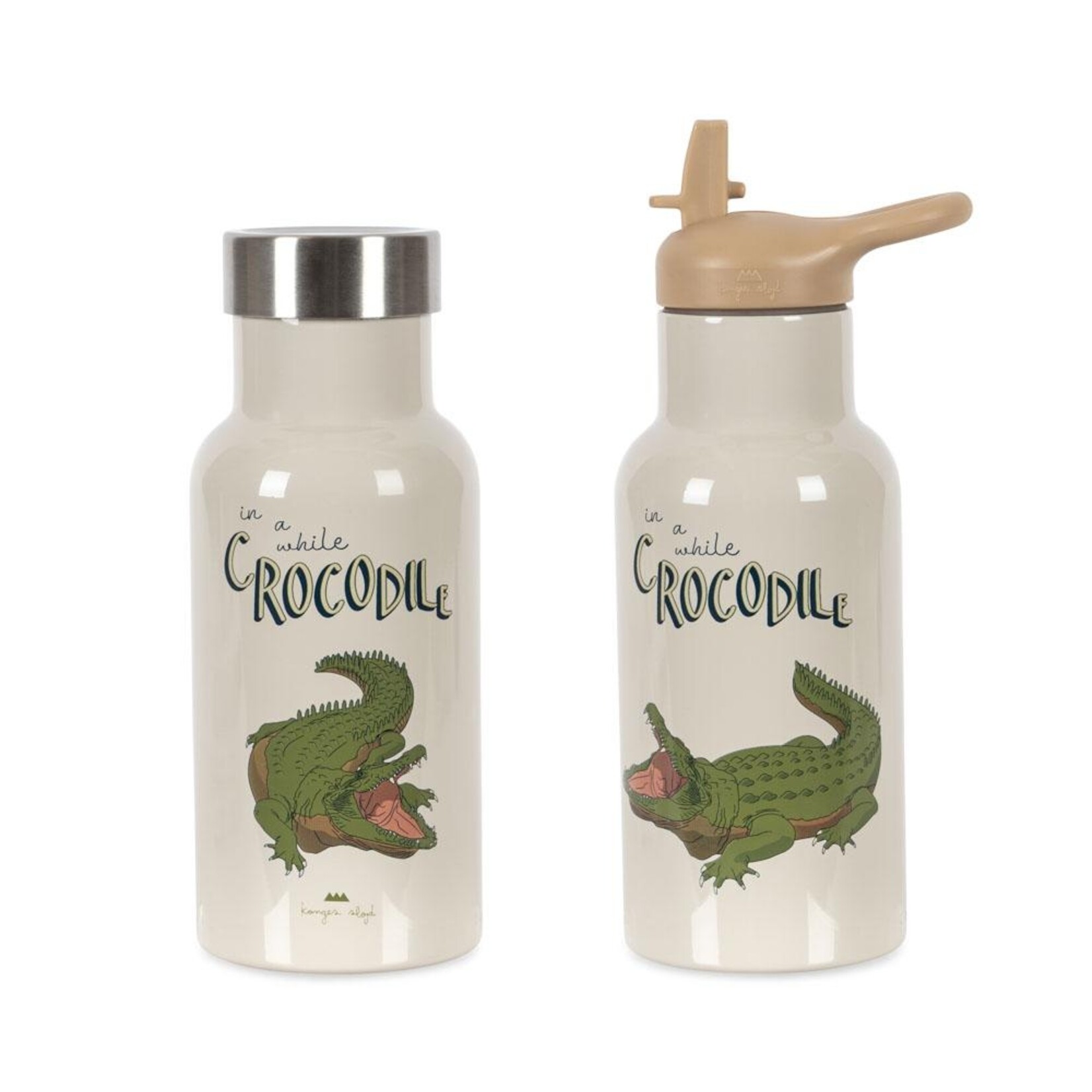 Konges Sløjd Thermo drinkfles | crocodile