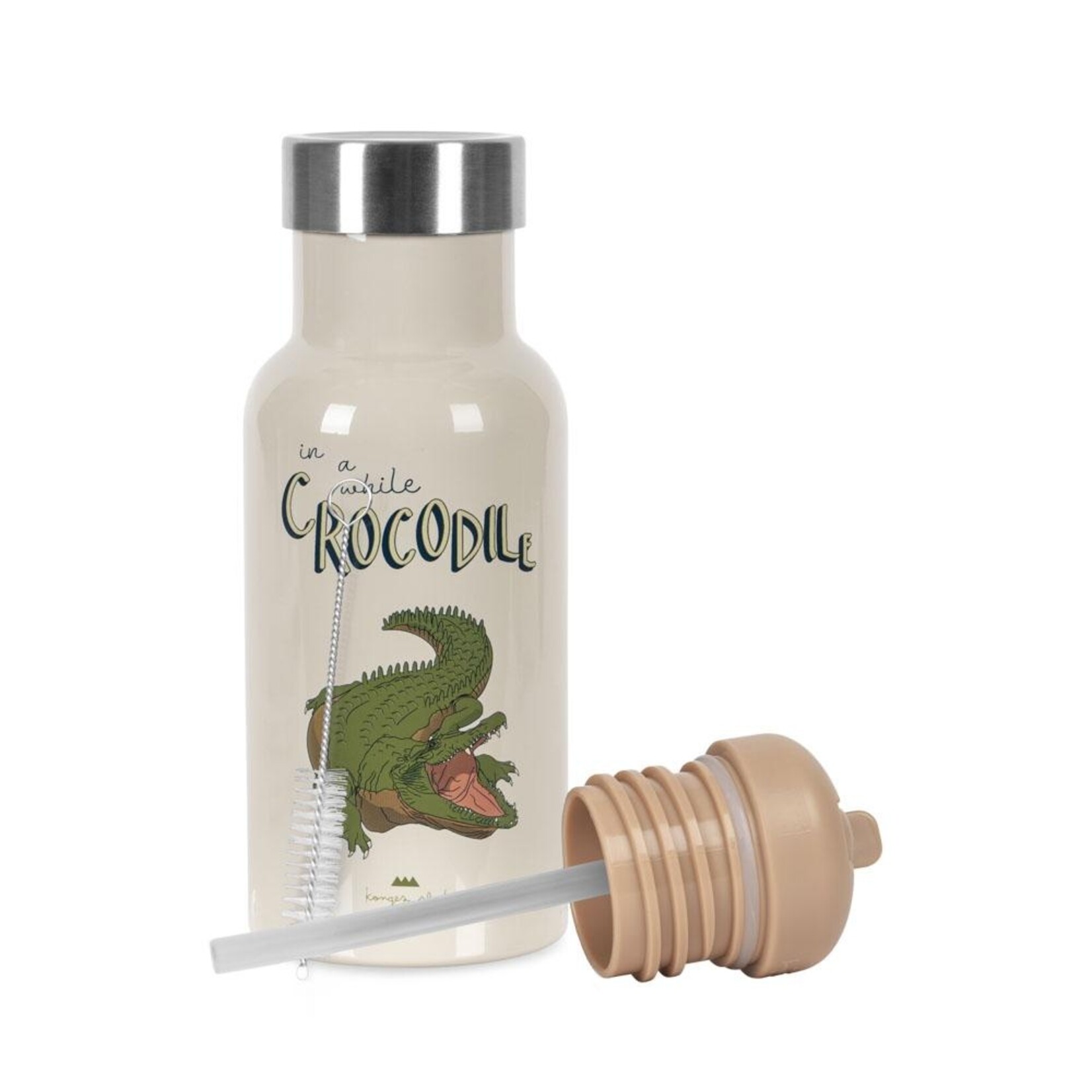 Konges Sløjd Thermo bottle fles | crocodile