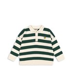 Konges Sløjd Manis polo tricot | pine grove stripe
