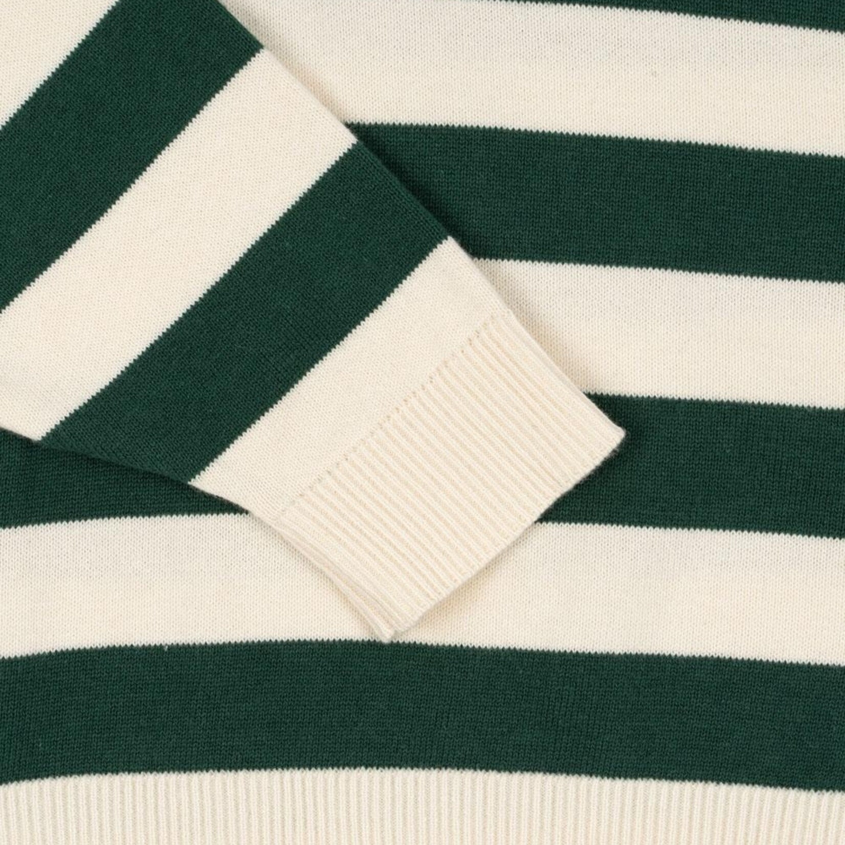 Konges Sløjd Manis knit polo | pine grove stripe