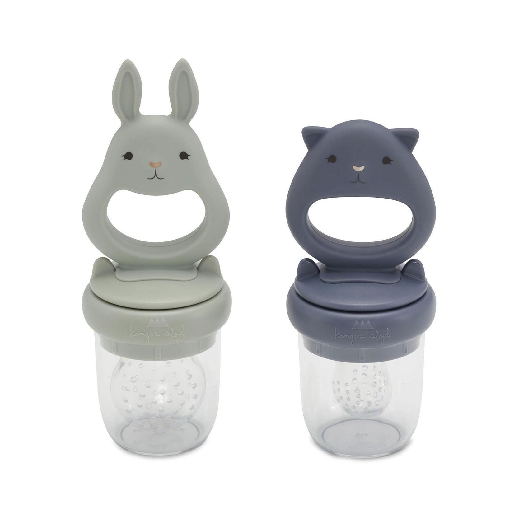 Konges Sløjd Silicone fruit feeding pacifier duo