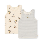 Konges Sløjd Tanktop debardeur set | kubi/stripe blue