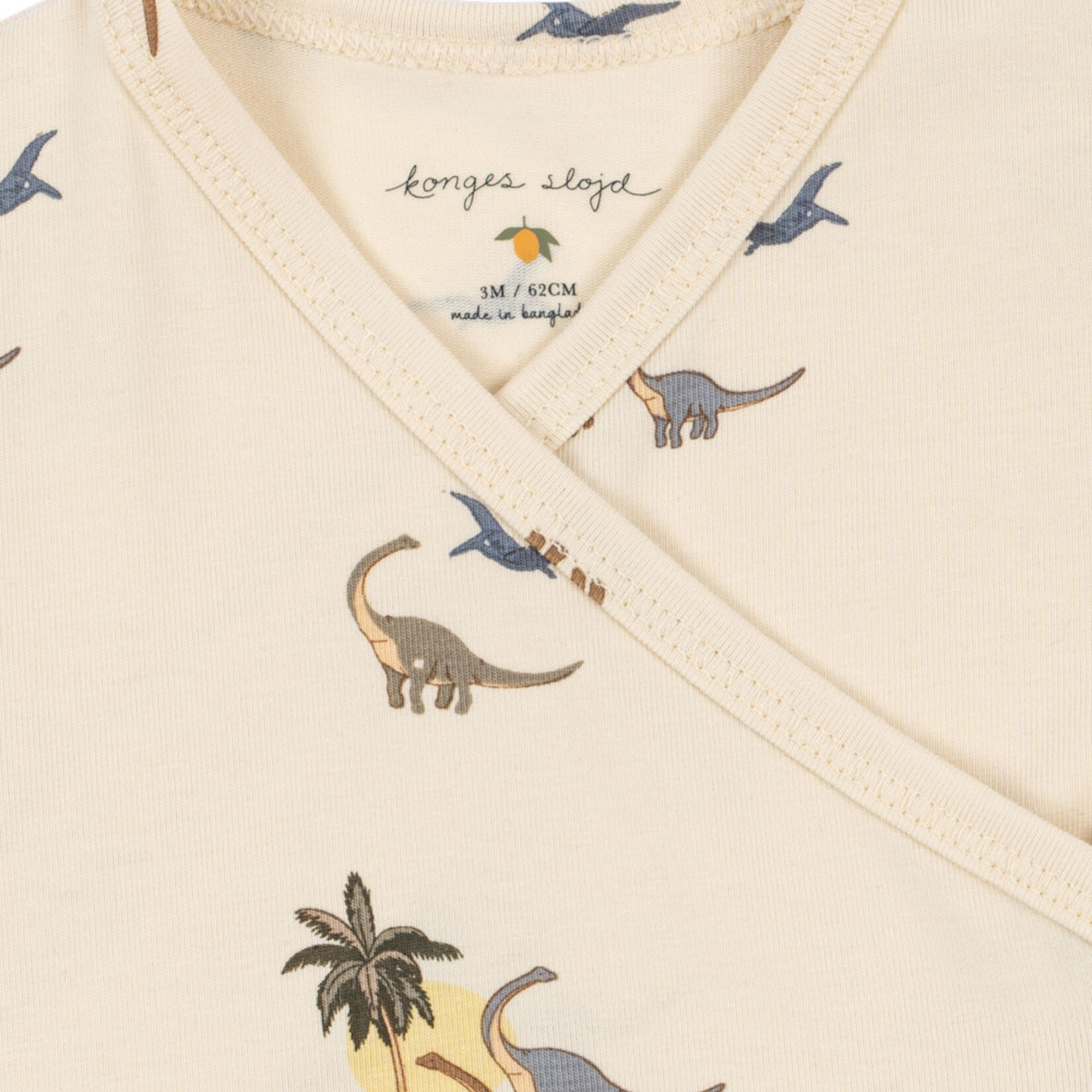 Konges Sløjd Boxpakje newborn onesie | kubi dino