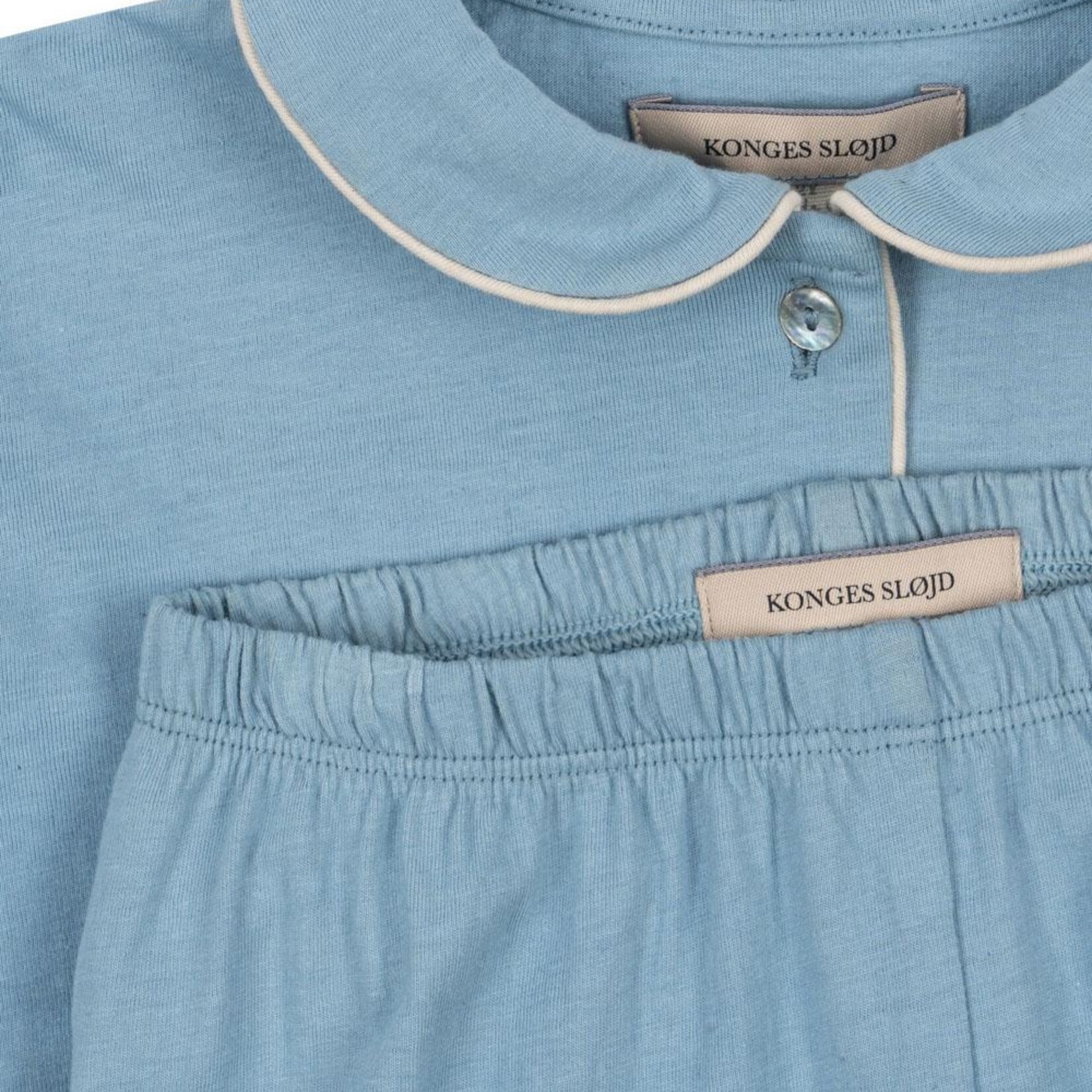 Konges Sløjd Pio frill pyjama set | glacier lake