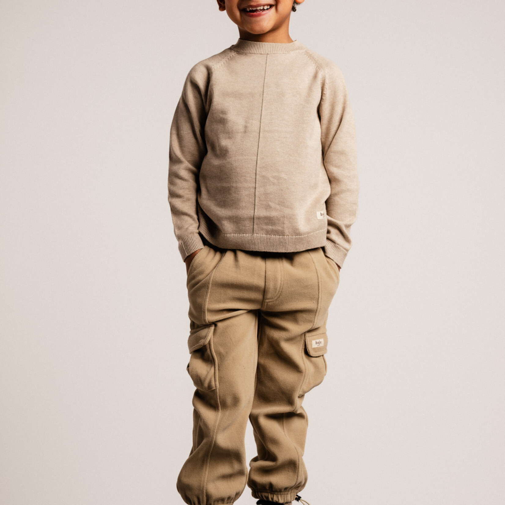 Baje Orbe sweater knit | sand desert