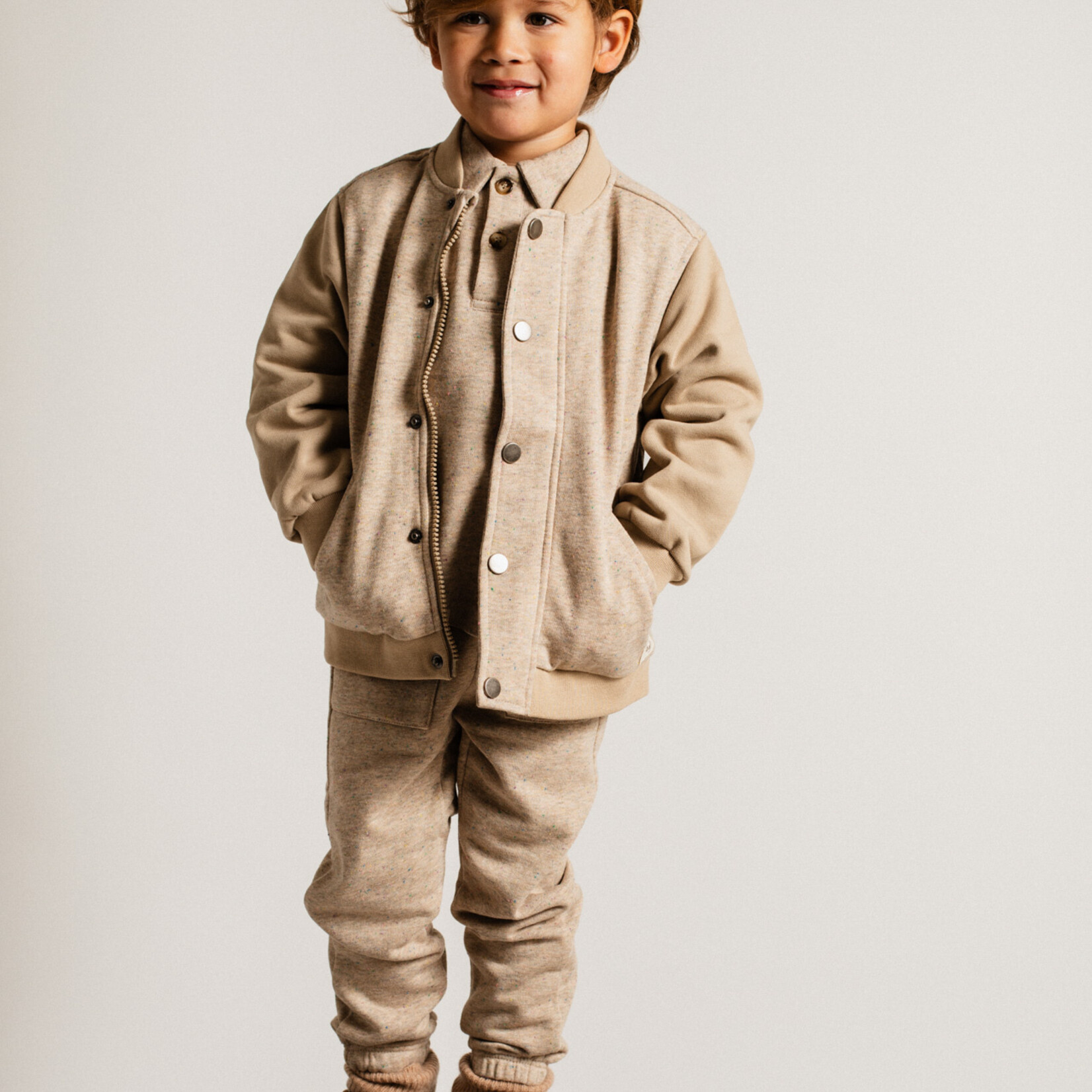 Baje Morrens jacket | sand melange