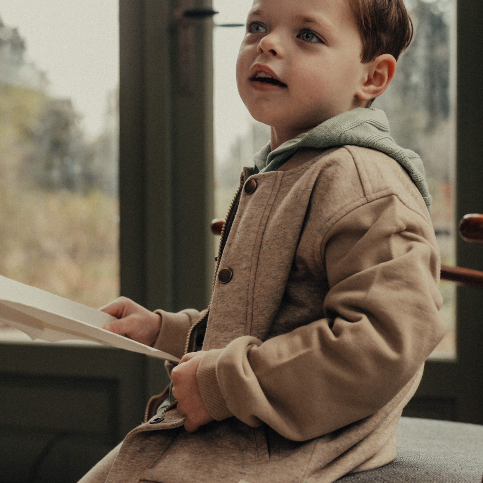 Baje Morrens jacket | sand melange